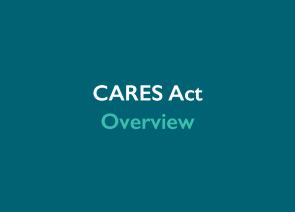 CARES Act is signed into law