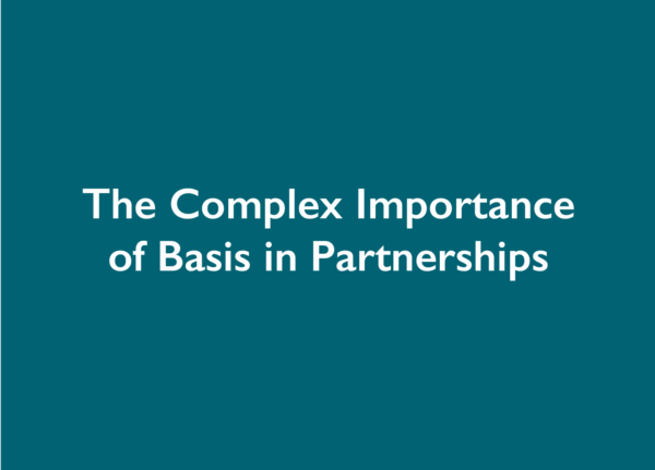 The Complex Importance of Basis in Partnerships