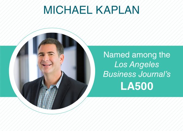 Michael Kaplan named among LA500 | LABJ